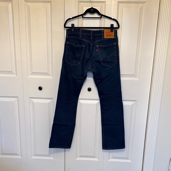 Levi's 517 Men's Straight Jeans in Dark Indigo - Picture 3 of 3